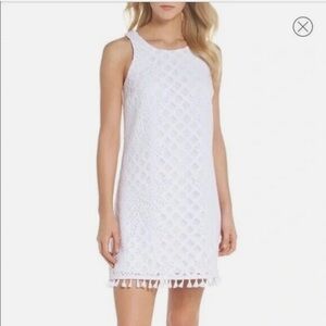 Lilly Pulitzer Marquette Shift Dress White XXS